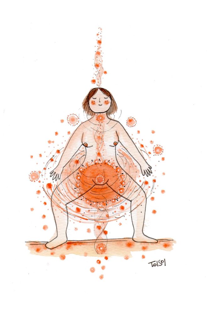 Postal chakra sacro