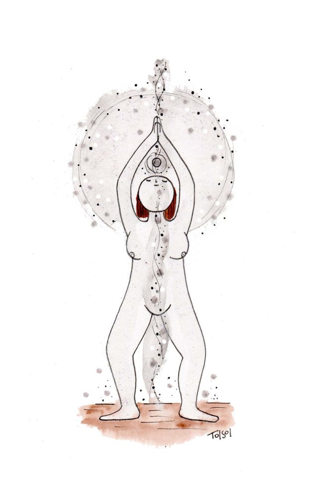 Postal chakra corona