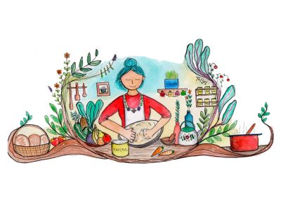 Mujer Cocinera