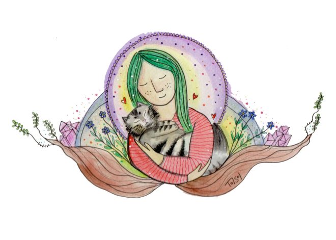 Mujer Amor Gatuno